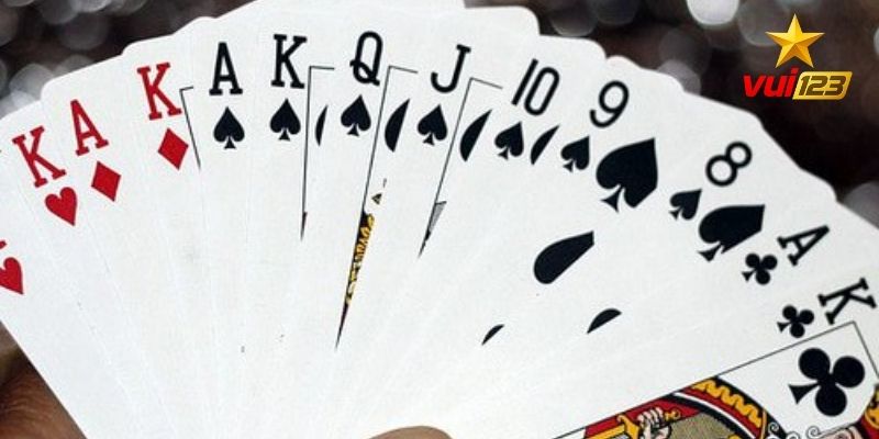 Xếp hạng các cây bài mạnh dần trong Poker